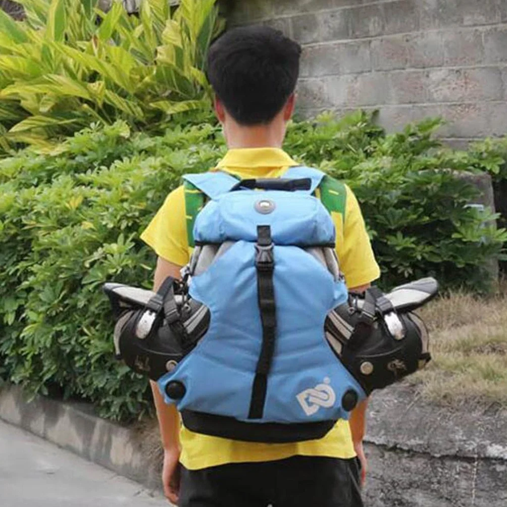 harayaa Vielseitiger Rucksack für Inline Skates und Rollschuhe, Bequeme Aufbewahrungslösung
