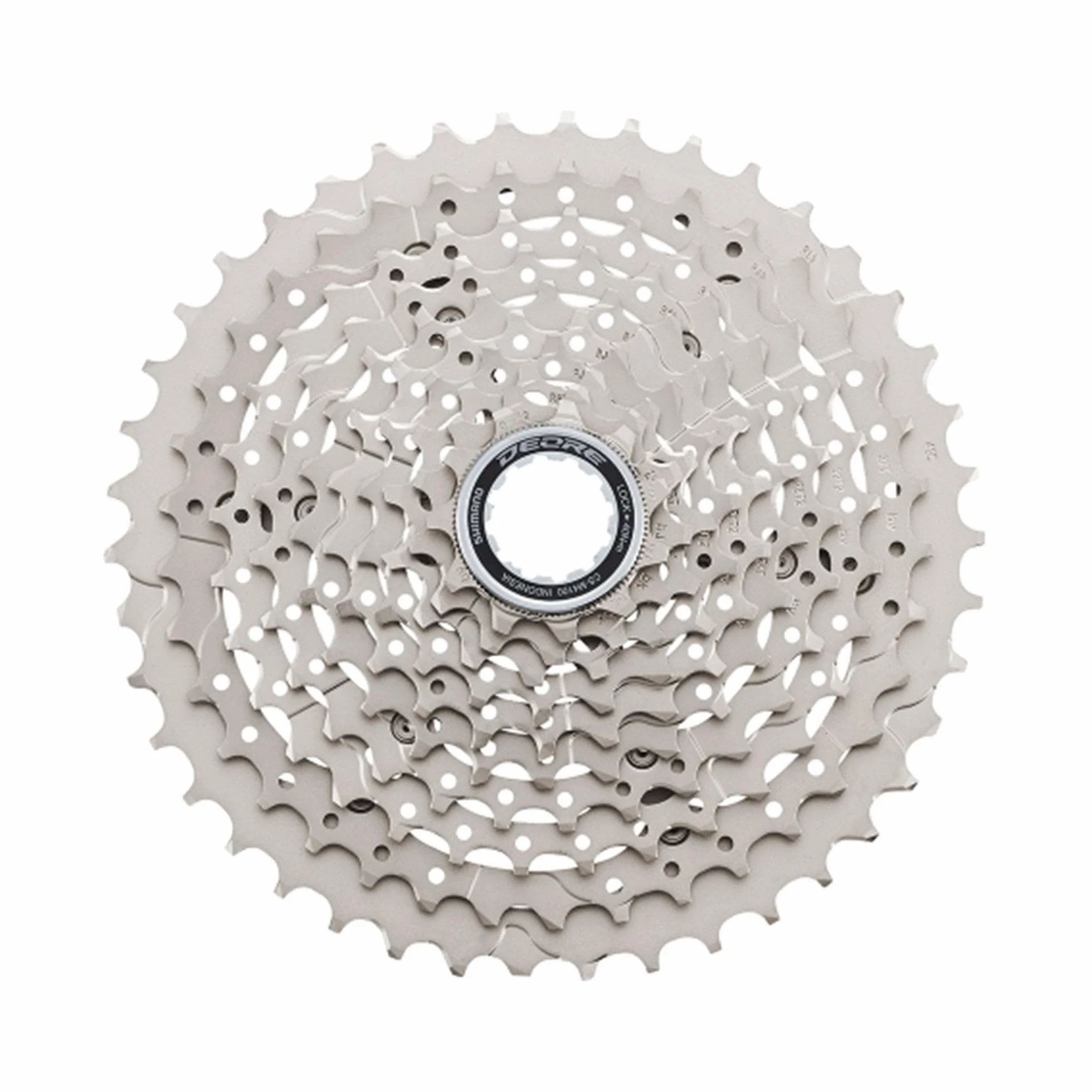 Shimano Deore CS-M4100 Deore 10-Fach Kassette, Silber