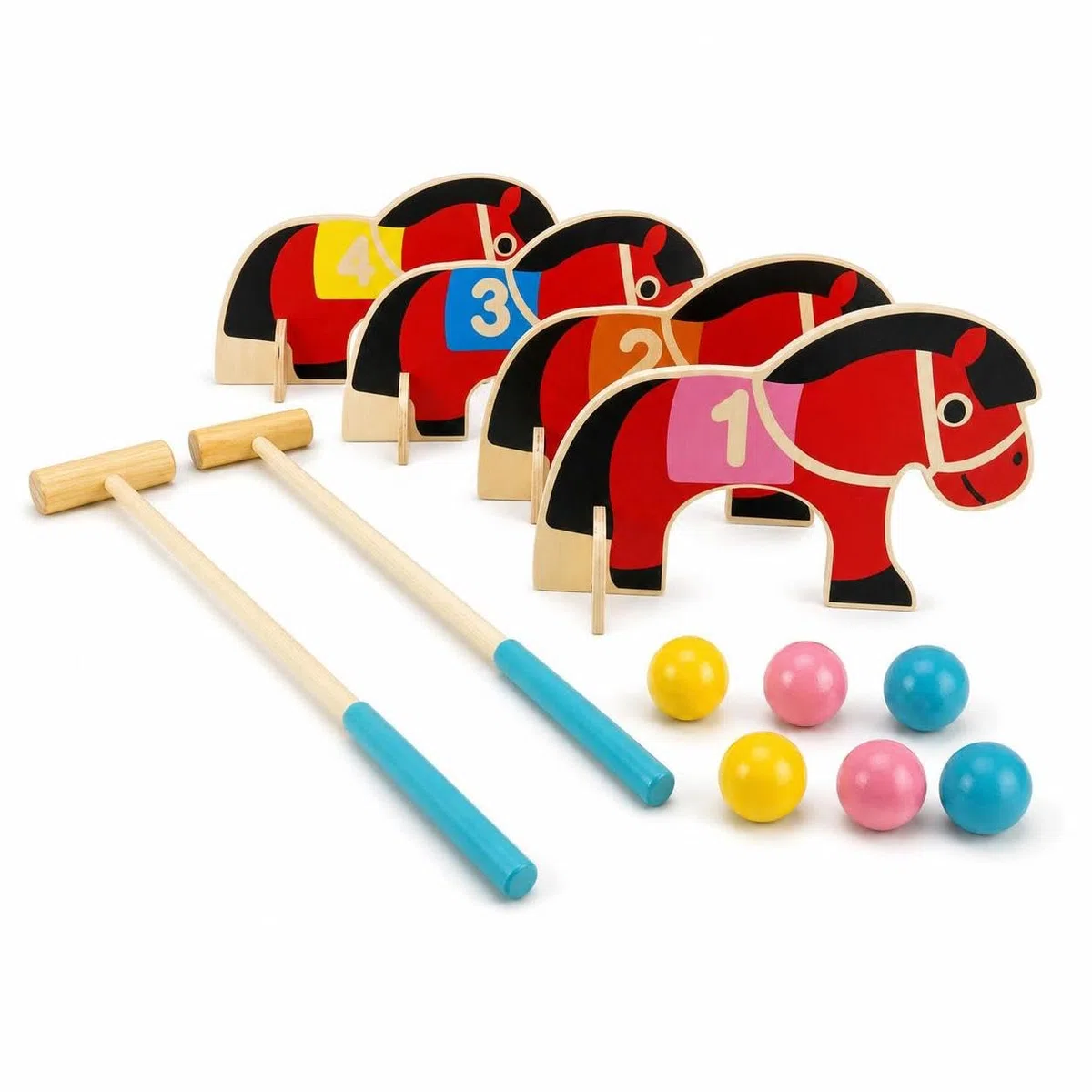 Spielzeug Rasenspiele Set – Outdoor Wurfspiel für Garten und