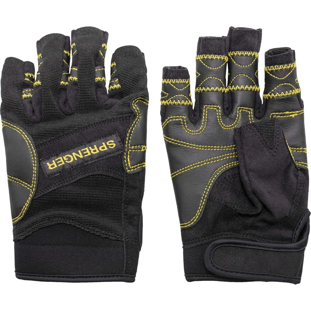 Sprenger Segelhandschuhe Regatta Sporthandschuhe ohne Fingerkuppen, Größe:S
