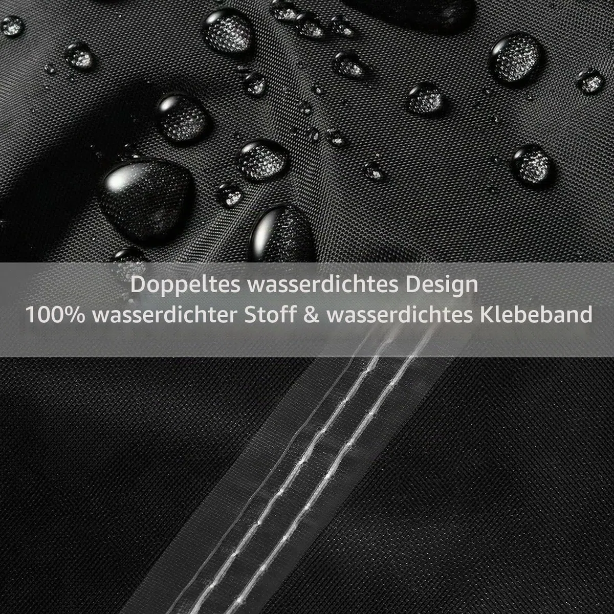 GEMITTO 7/8/9 ft Abdeckplanen für Billardtische Billard Tischabdeckung Billardtischabdeckung Snooker Waterproof Abdeckung Gartenmöbel Abdeckung für Billard, Snooker 420D-Polyester 102x53x32in