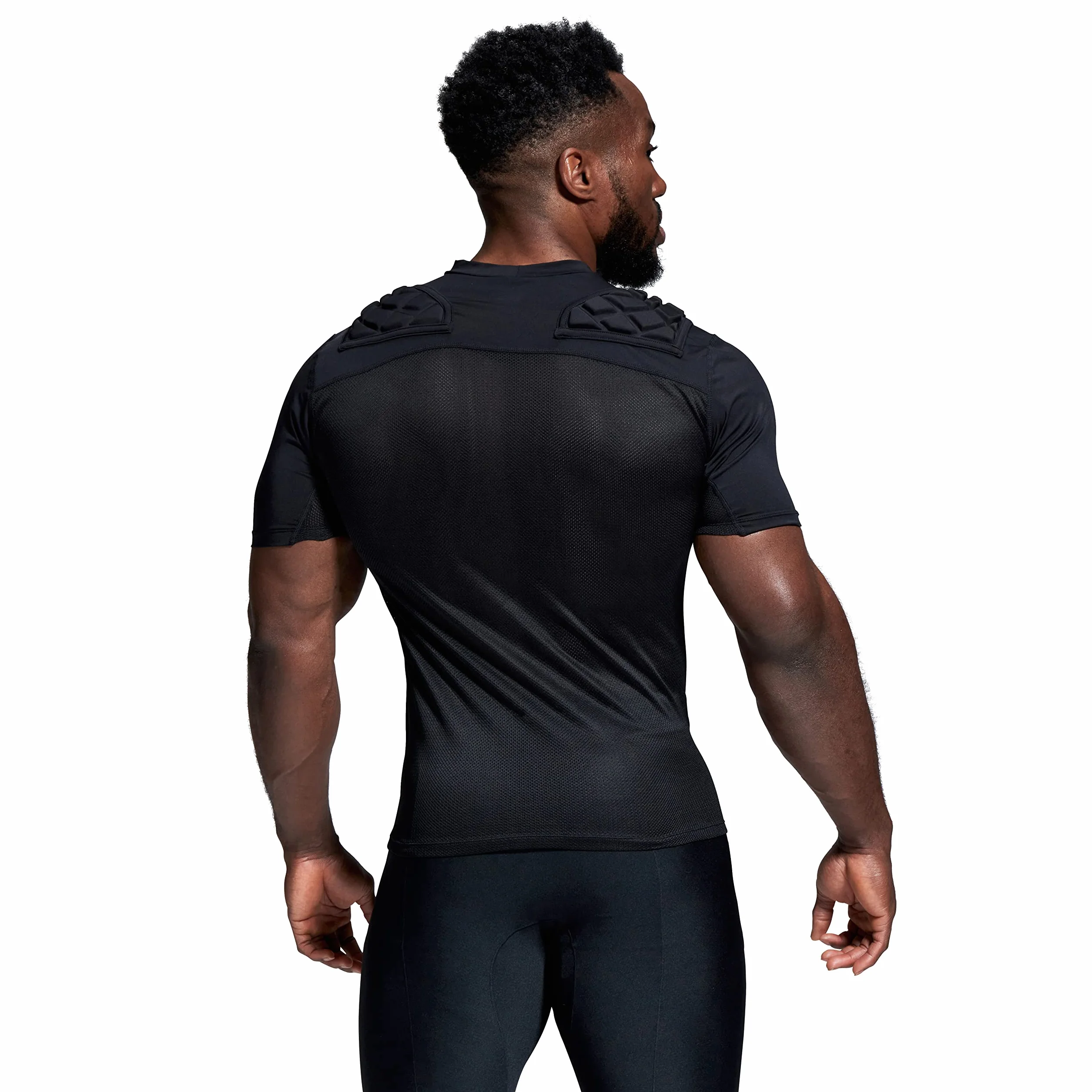Canterbury Unisex CCC Rugby Schutzweste, Schwarz/Weiß/Silber, L UK