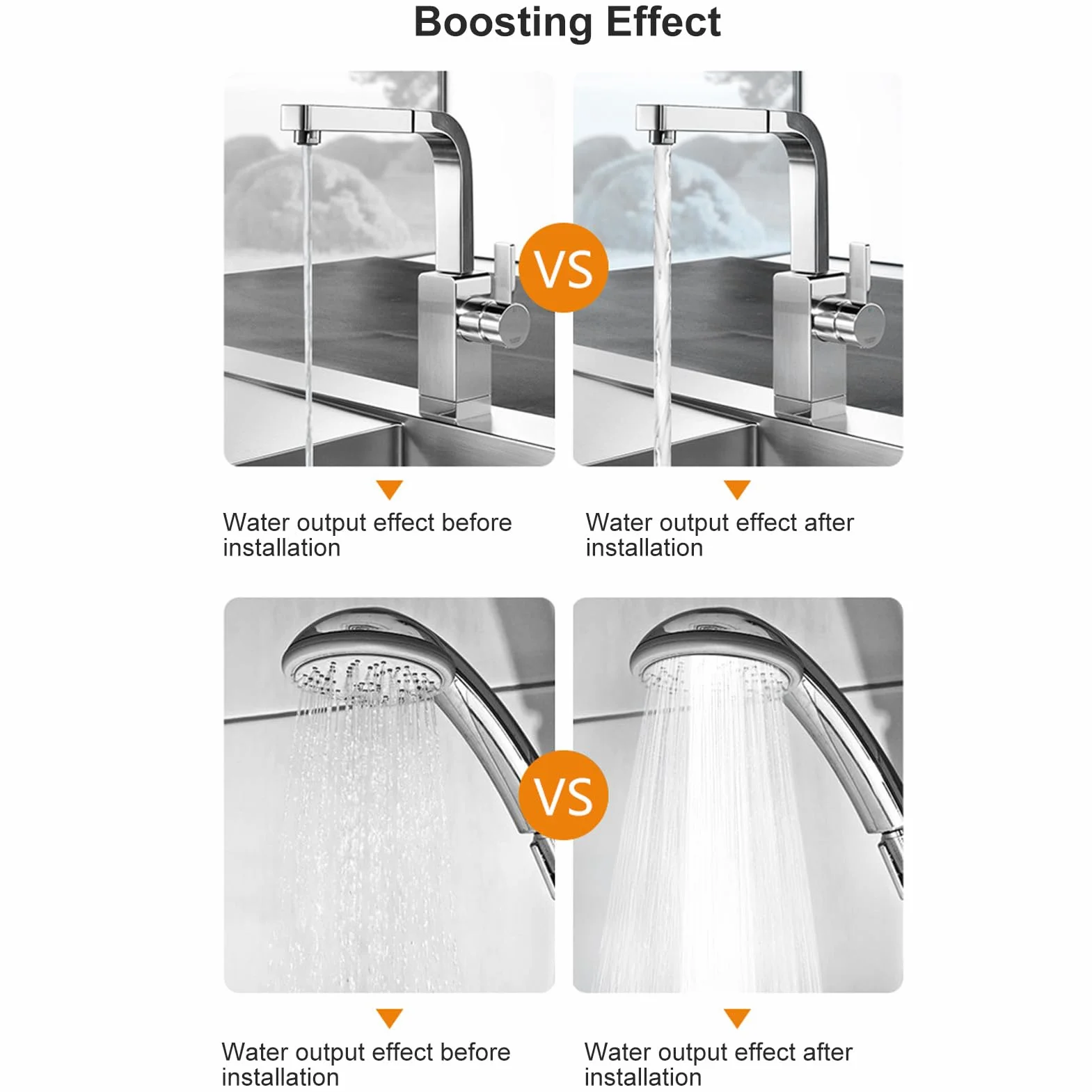 Wasser Druckverstärker Pumpe 100W 24V 25L, automatische Duschpumpe IP56, intelligentes Sensing