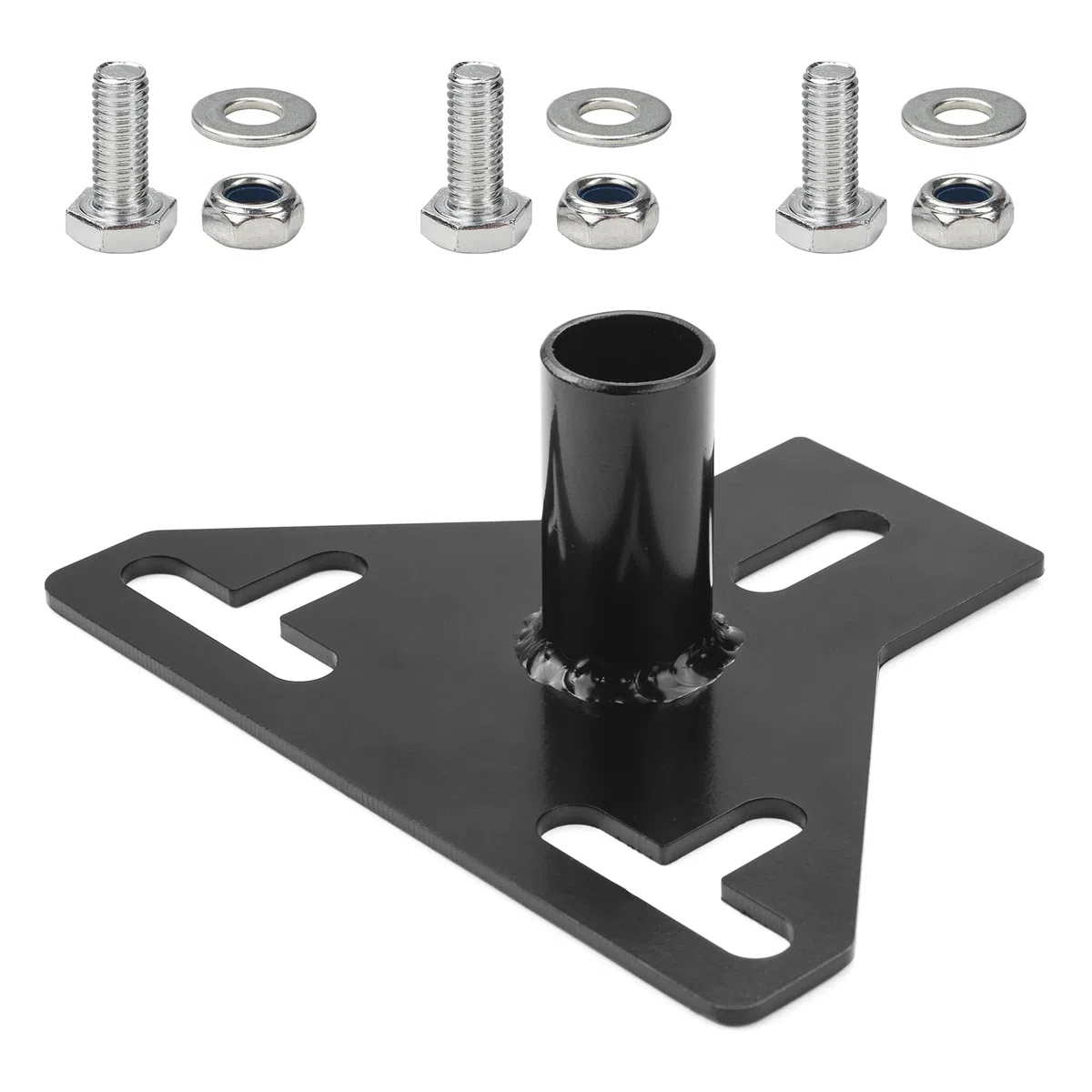 Fahrradtrainer Universal Sattelverlängerung für FDX 2.0 und 3.0 Modelle - Solide Stahlschweißkonstruktion (B-Small Exercise Bicycle Seat Adapter)