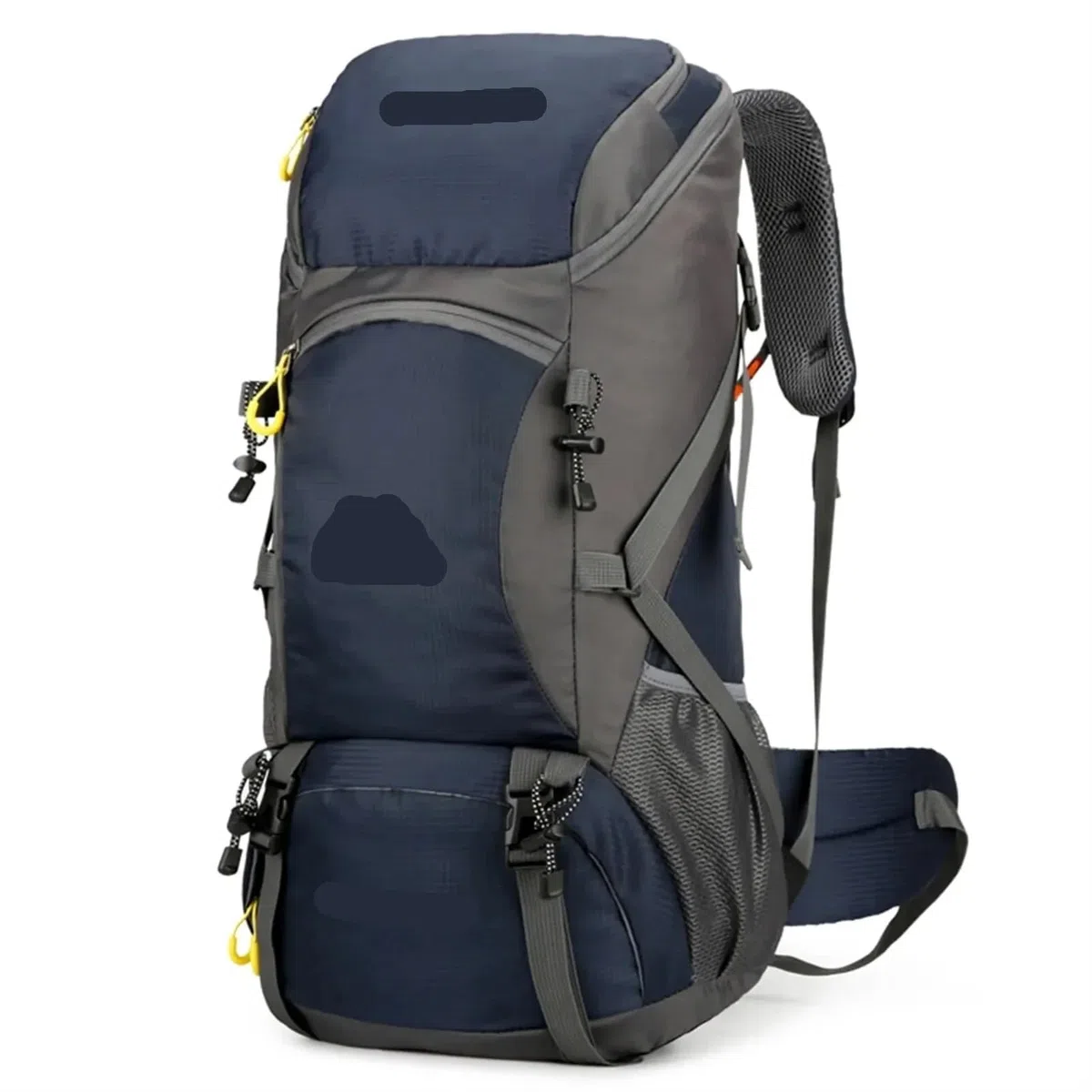 Hohe Kapazität Multifunktionale Wanderrucksack Männer Outdoor Sport Reise Rucksack Tasche Frauen 50L Wandern Klettern Angeln Rucksack Outdoor-Sport-Rucksäcke(Blue)
