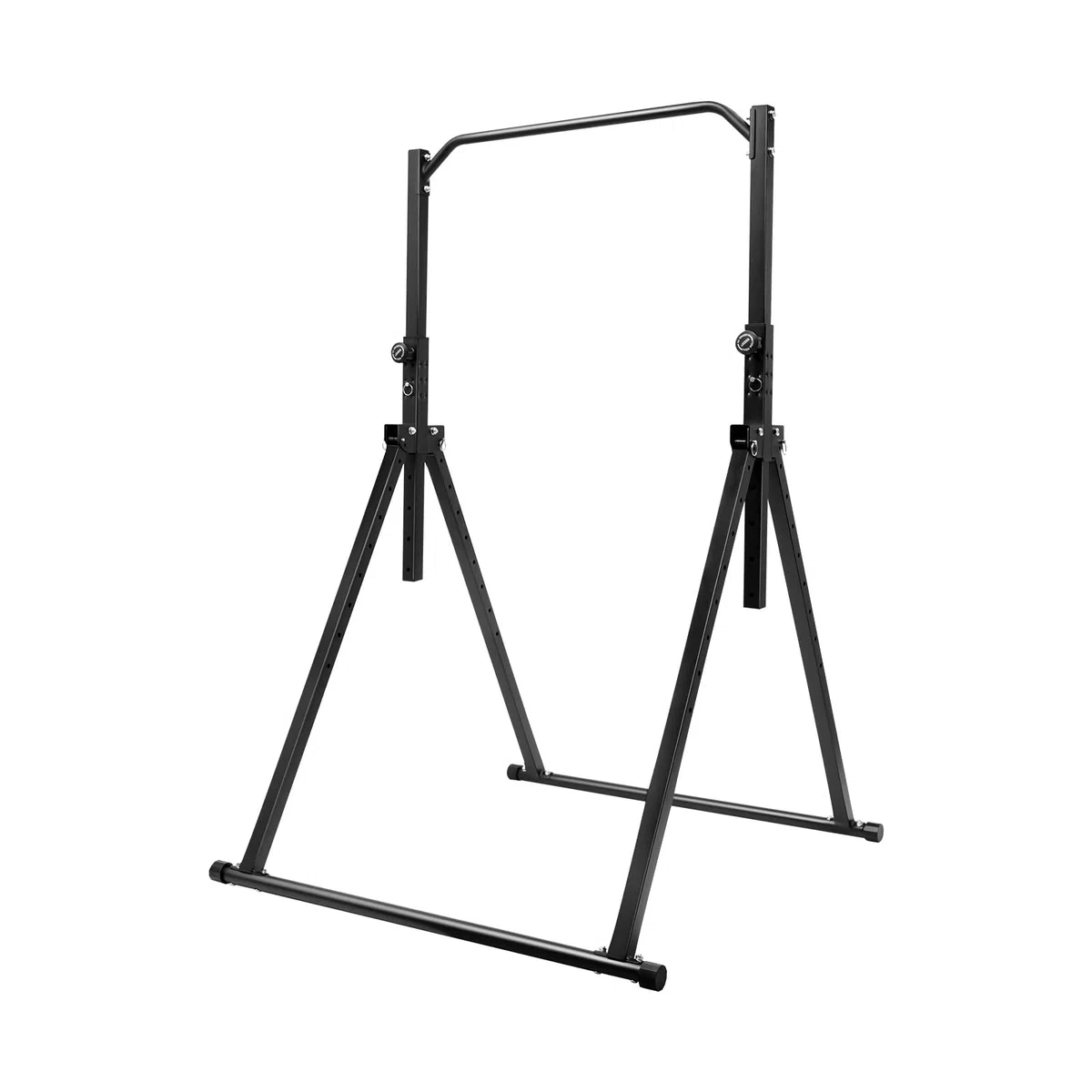 Klappbare Power Tower Klimmzugstange Freistehende Klimmzugstange Höhenverstellbare Kraftstation für zu Hause Multifunktionales Fitnessgerät Tragkraft 200 kg für Klimmzüge Armbeugen