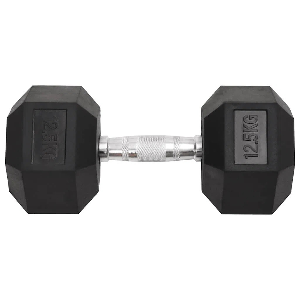 Kurzhanteln 2 Stk. 12,5 kg Gusseisen mit rutschfestem Griff für Krafttraining, Muskelaufbau, Homegym, Fitnessstudio, verstellbar, langlebig, ergonomisch, vielseitiges Sportzubehör