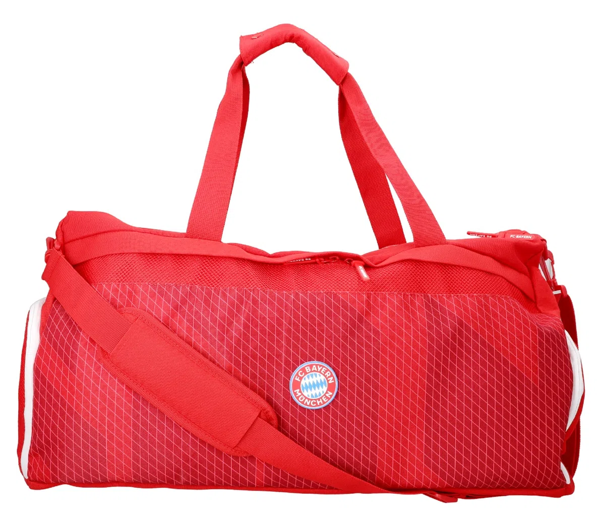FC Bayern München Sporttasche - Rubber Badge Logo - Rot Tasche | FCB