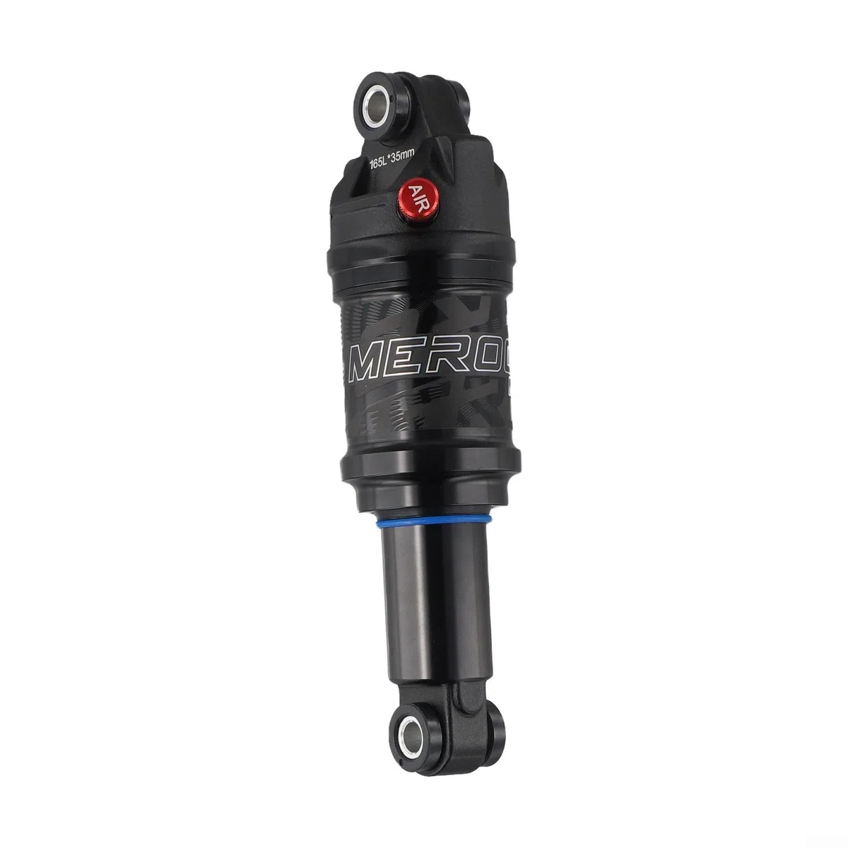 Mountainbike-Luftstoßdämpfer hinten mit Rückprall-Sperrsystem, verstellbare Aluminiumlegierungs-Luftdruckfederung, 125/150/165/190 mm für MTB-Fahrräder (165 mm x 35 mm)