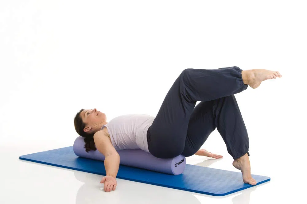 Togu Pilates Foamroller Premium, Lila, 90x15 cm