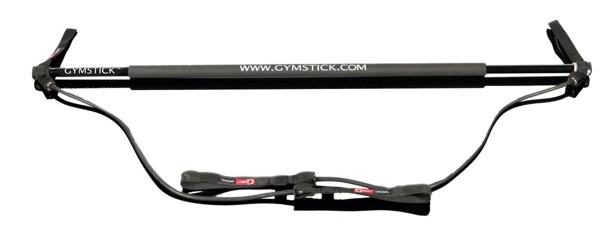 Gymstick 2,0 SCHWARZ Stark + Poster und Tasche