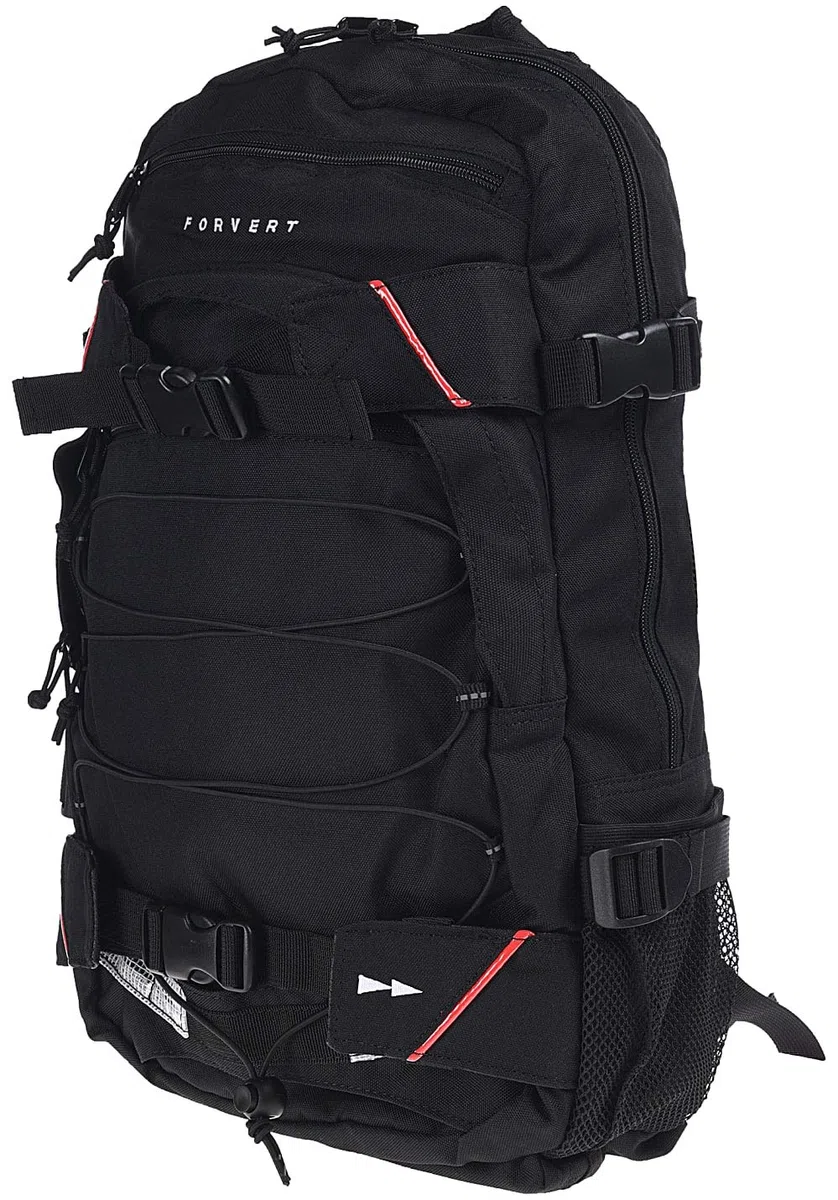 FORVERT Louis 20L Rucksack Schwarz circa 28 x 48 x 12 cm