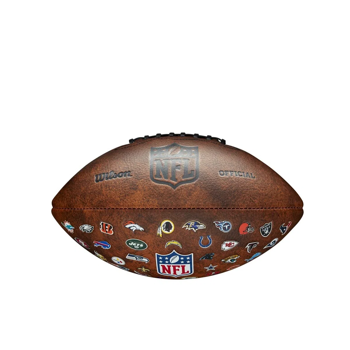 Only Sports Gear Wilson Wtf1758xbnf NFL Throwback 32 Team Logo American Football