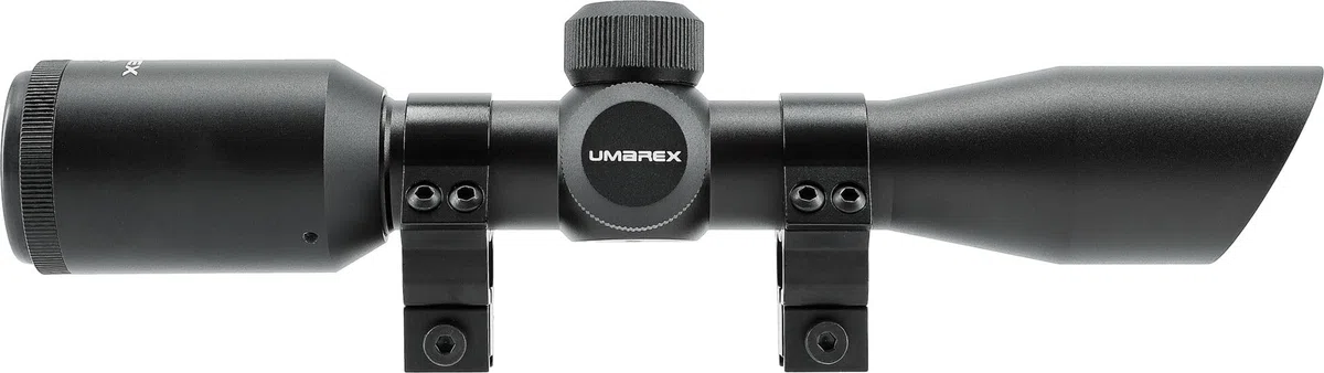 Umarex Zielfernrohr RS 4 x 32 Compact, Ø 32 mm Objektiv, Fernrohr für Luftgewehre, unbeleuchtet, inkl. Montageringe