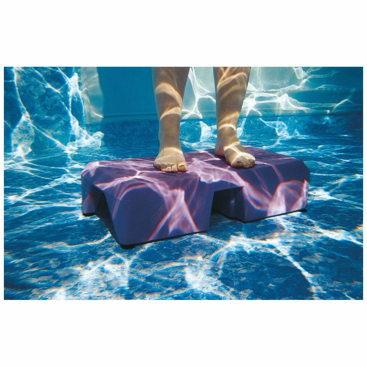 Aqua-Step mit Saugnäpfen 6 kg – Stepper für Aqua Fitness & Wassertraining – Pool Stepbrett rutschfest, belastbar bis 120 kg, ideal für Aquafitness, Reha & Stepp-Aerobic