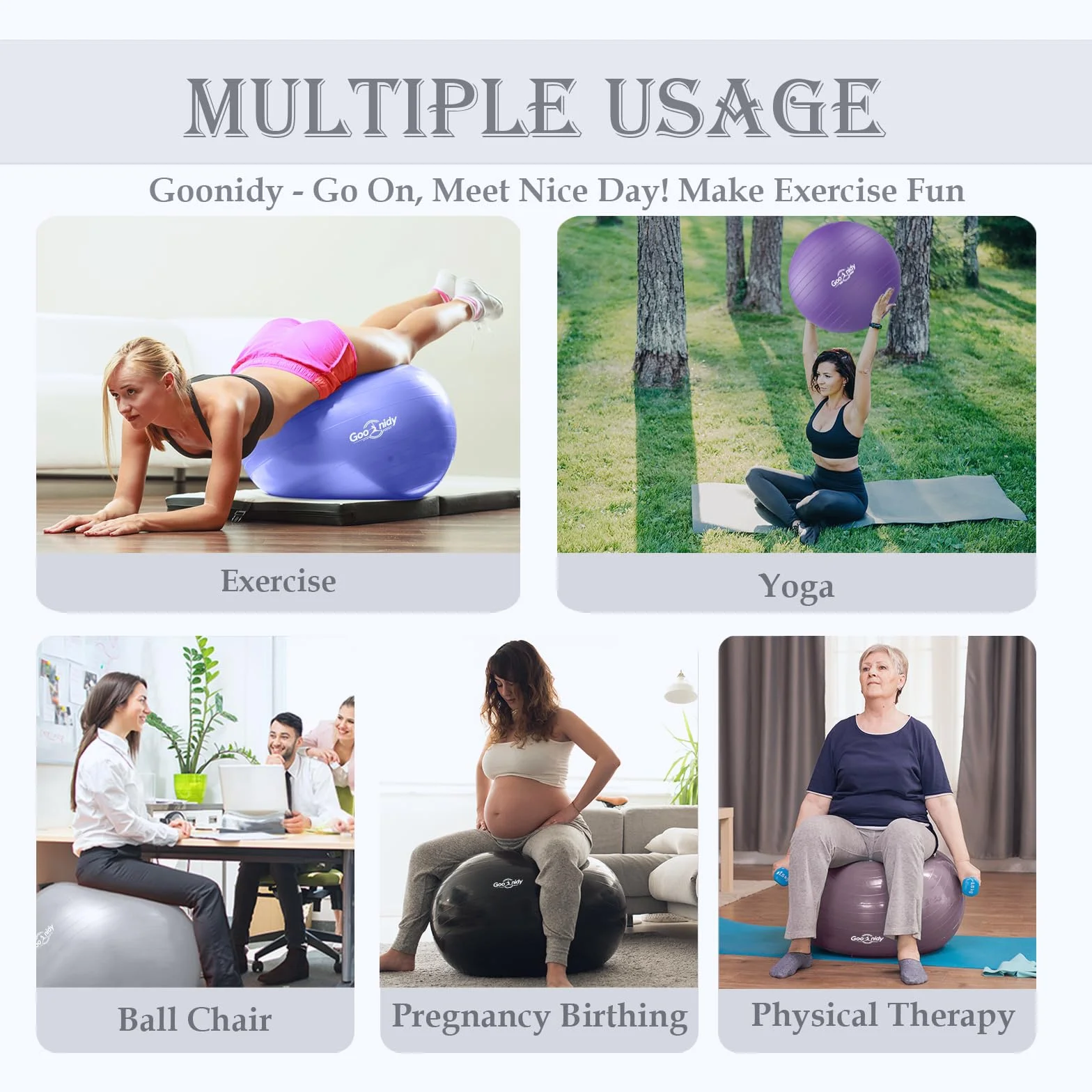 Gmnastikball Schwangerschaft, Sitzball Büro Ergonomisch, Groß Klein Gummiball Medizinball Balance Yoga Ball Bal Hüpfball Riesenball Balancegeräte Fitnessball Für Gymnastik Gymnastikbälle & Zubehör