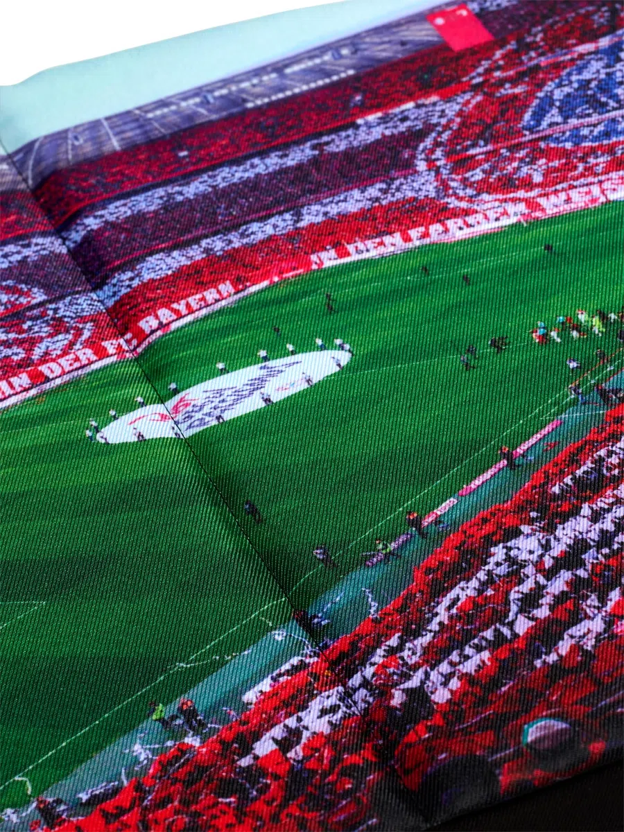 FC Bayern München I Sitzkissen Arena I Schwarz