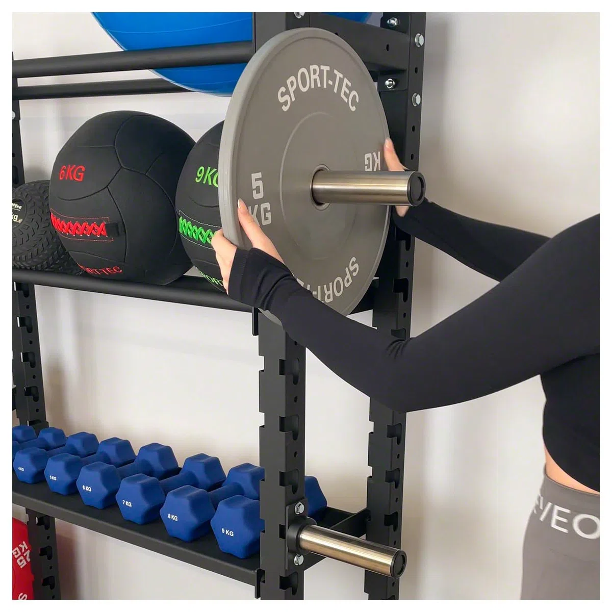 Sport-Tec Scheibenhalter für Multi Storage Rack, 4er Set