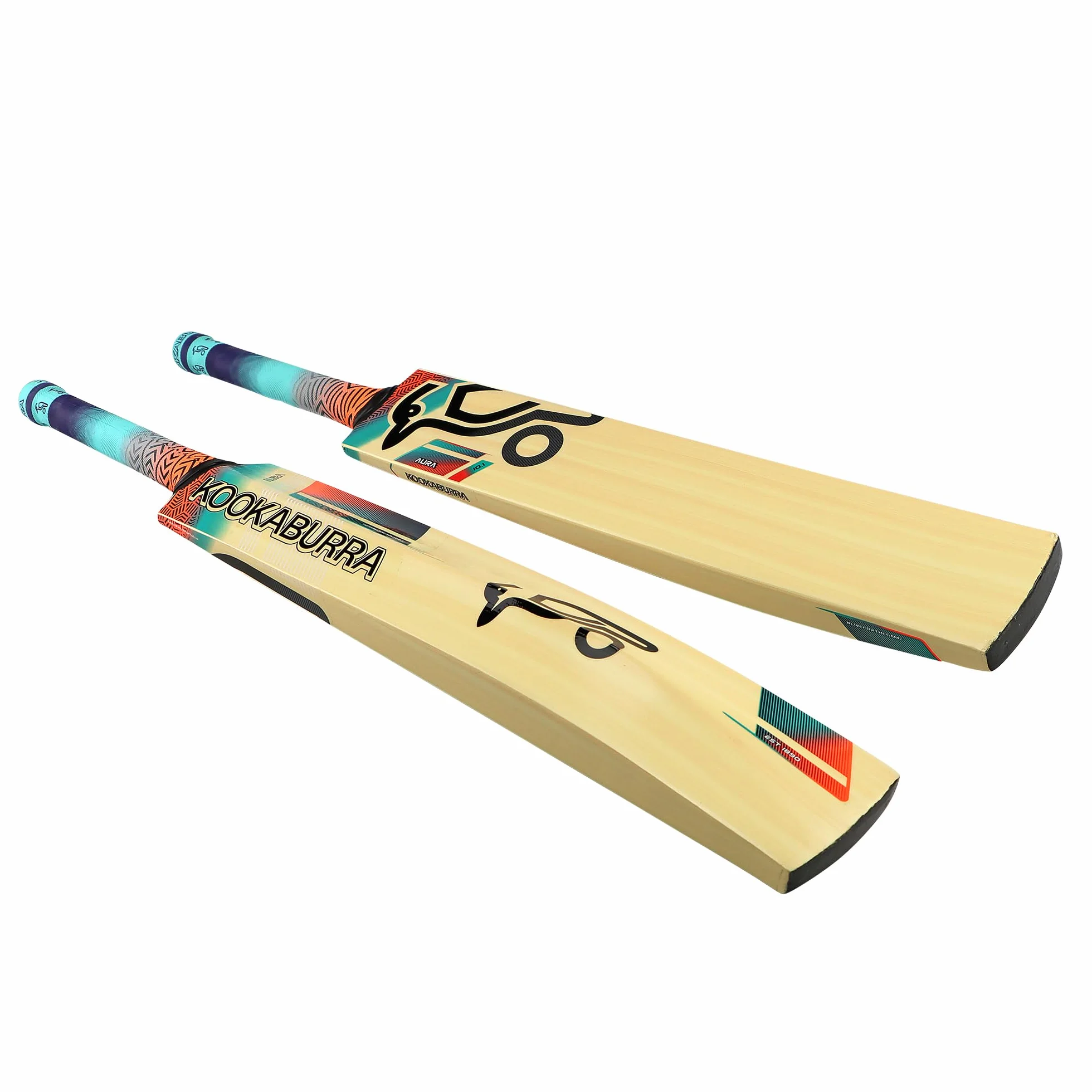 Kookaburra Uni Jugend Aura 10.1 Cricket Bat-Short Handle Junior Cricketschläger, rosa/blau, Kurzer Griff