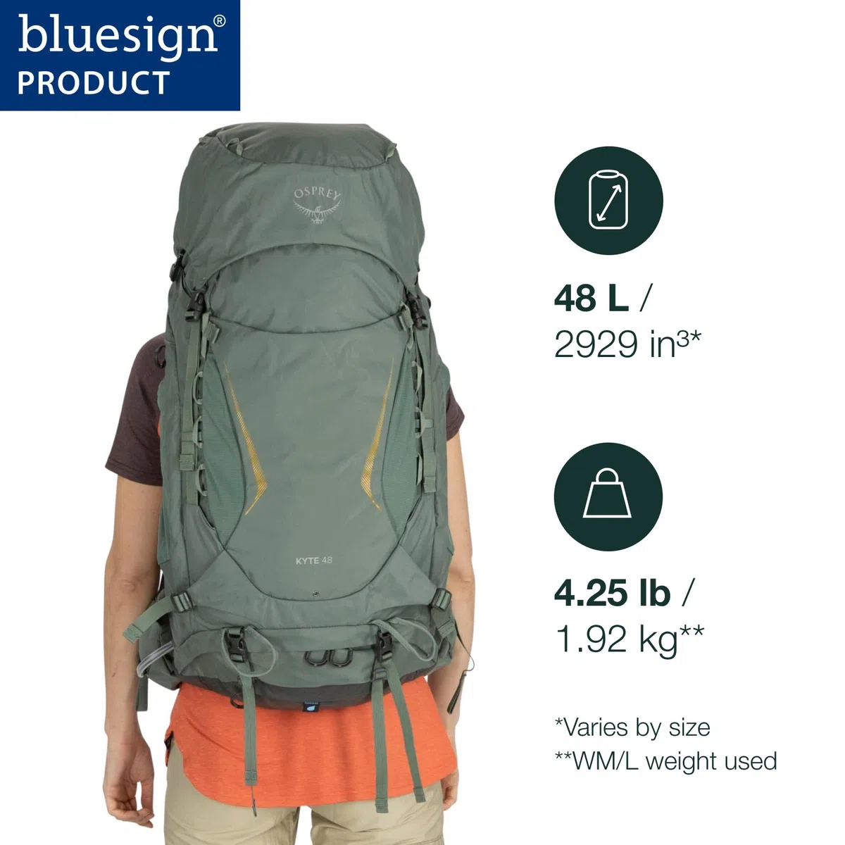 Osprey Damen Kyte 48 Backpack (1er Pack)