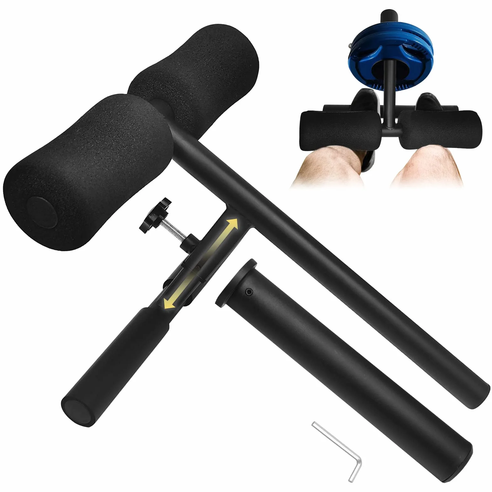 Tibialis Trainer Tib Bar, Topfinder Verstellbarer Tibialis Anterior Exercise Equipment Knees Over Toes Calf Raise Machine Schienbeintrainer Bein Knöchel Krafttraining