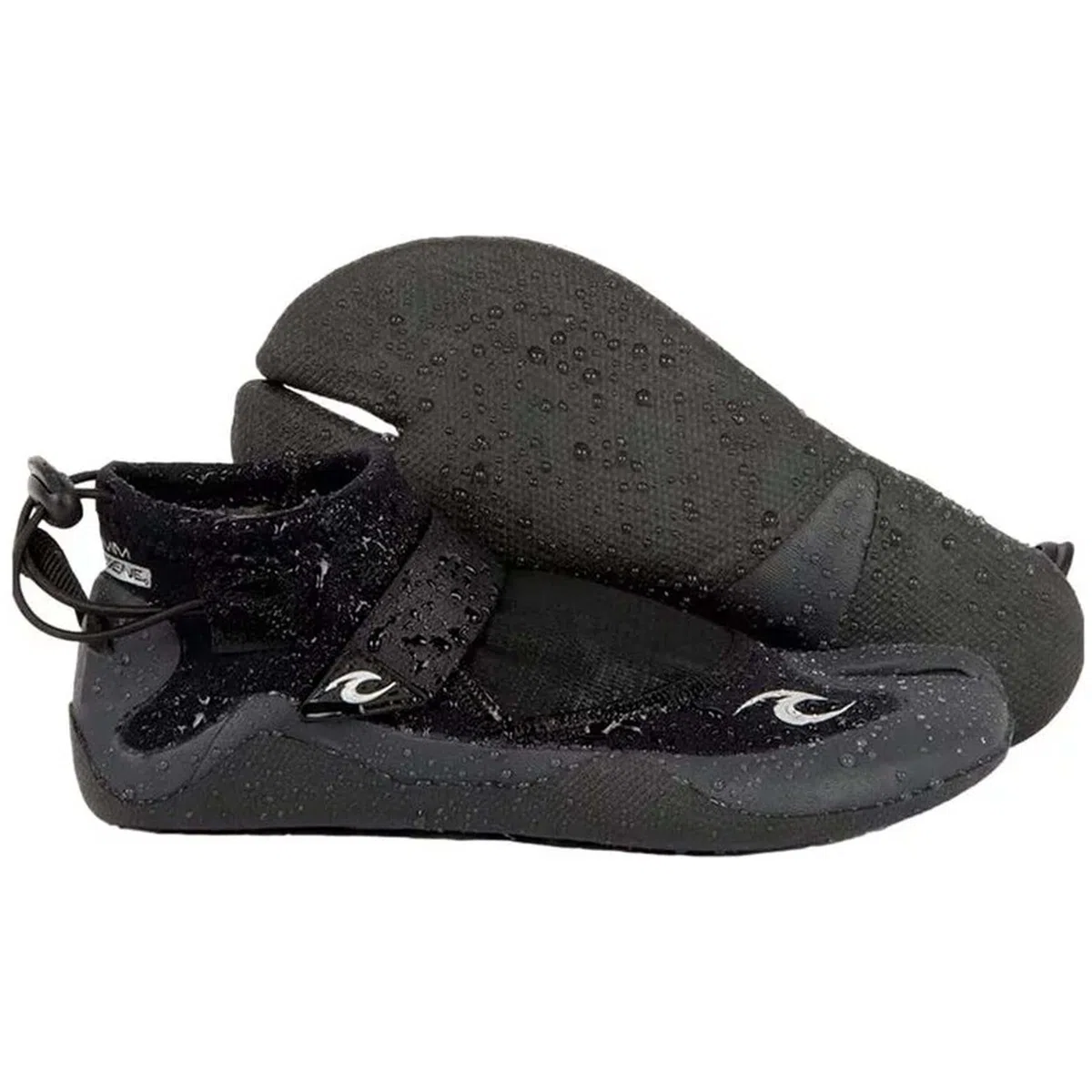 Rip Curl Mens Reefer 1.5mm Split Toe Wetsuit Boot WBO1AT - Black/Charcoal Footwear - 9