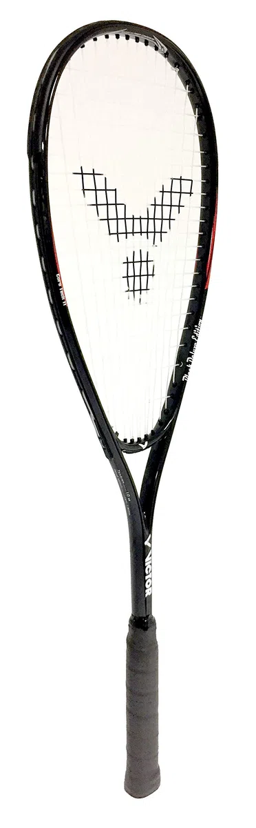 VICTOR Squashset: 2X VICTOR Squashschläger Magan Core Black Deluxe Edition + 2 Squashbälle + 1 Schlägertasche; erhältlich áuch als Einzelschläger