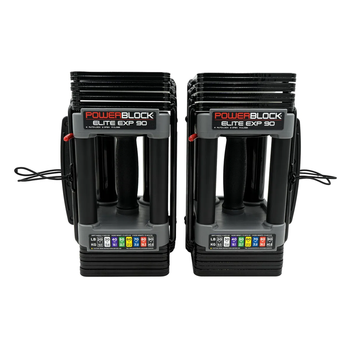 POWERBLOCK Elite EXP Hanteln, verstellbar, paarweise verkauft