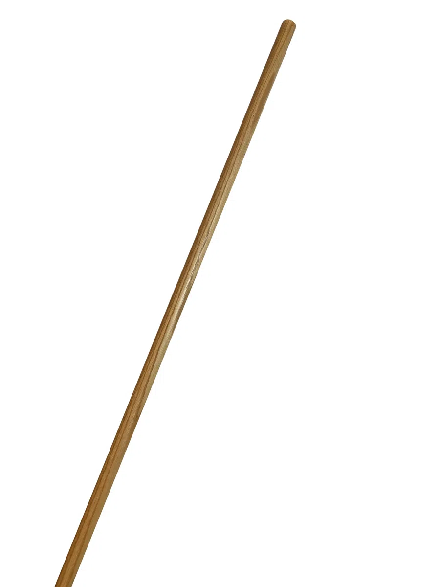 Jo Stab 127 cm - Roteiche, Weißeiche, Kunststoff, Rattan - Trainingsstab Langstock Holz - Aikido, Iaido, Kempo, Kobudo, Kampfkunst