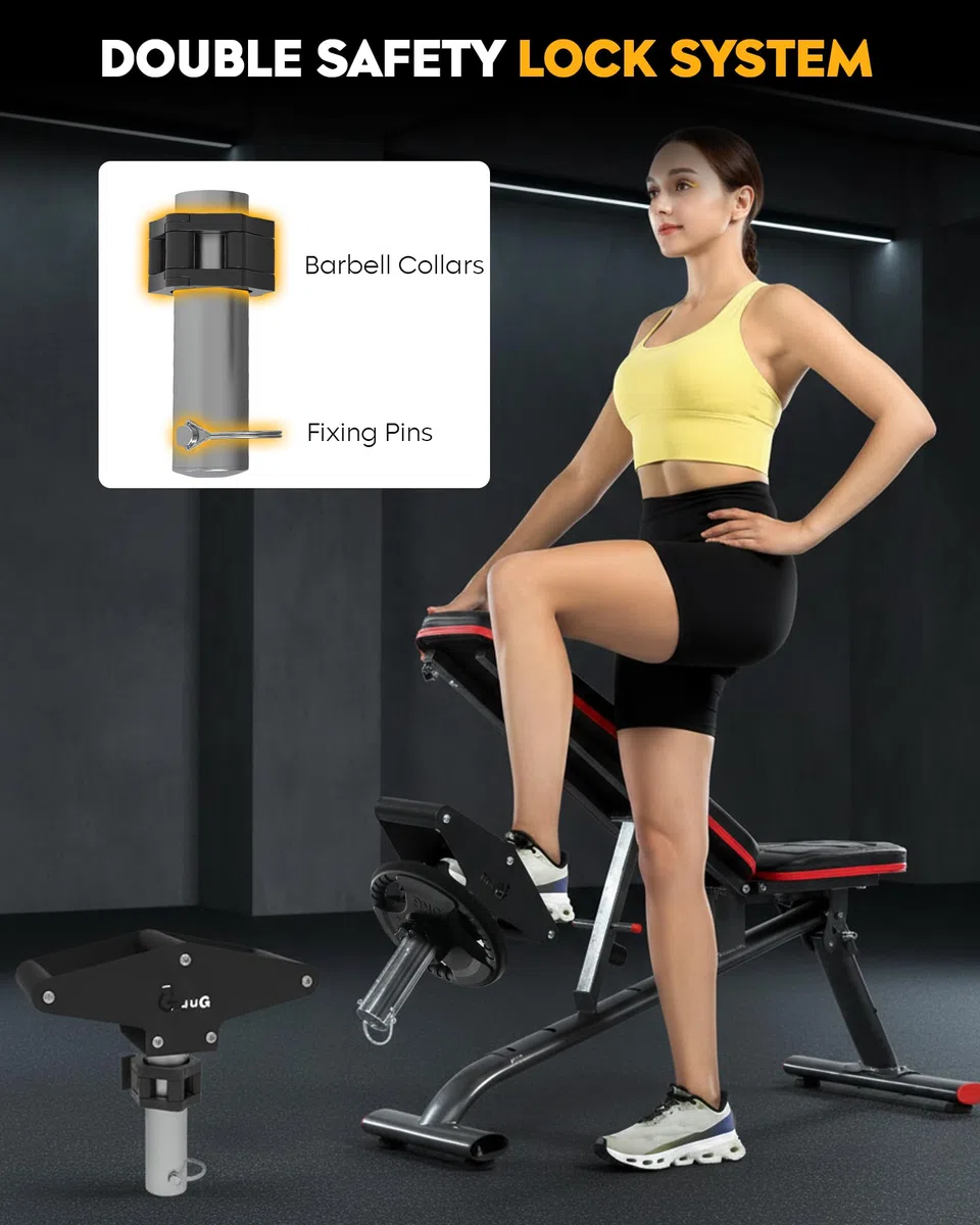 GuuG Tib Bar Tibialis Trainer: Schienbeintrainer Wadendehner Knees Over Toes Bein Trainingsgerät Knöchel Krafttraining Shin für Fitness Training Gym Zuhause 25/50 mm Olympische Gewichtsscheiben