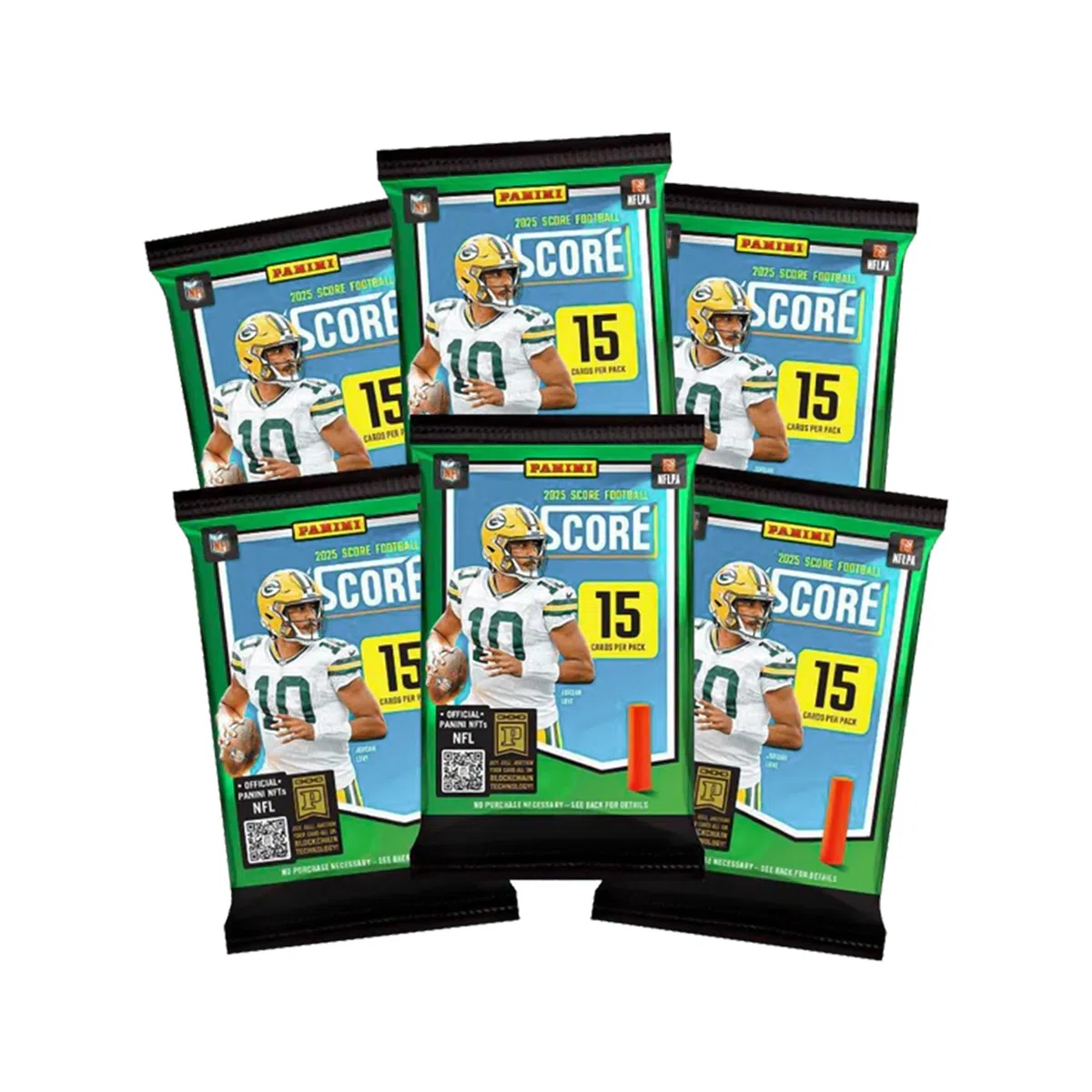 Panini NFL 2025 Score Football Blaster Box | 6 Packs
