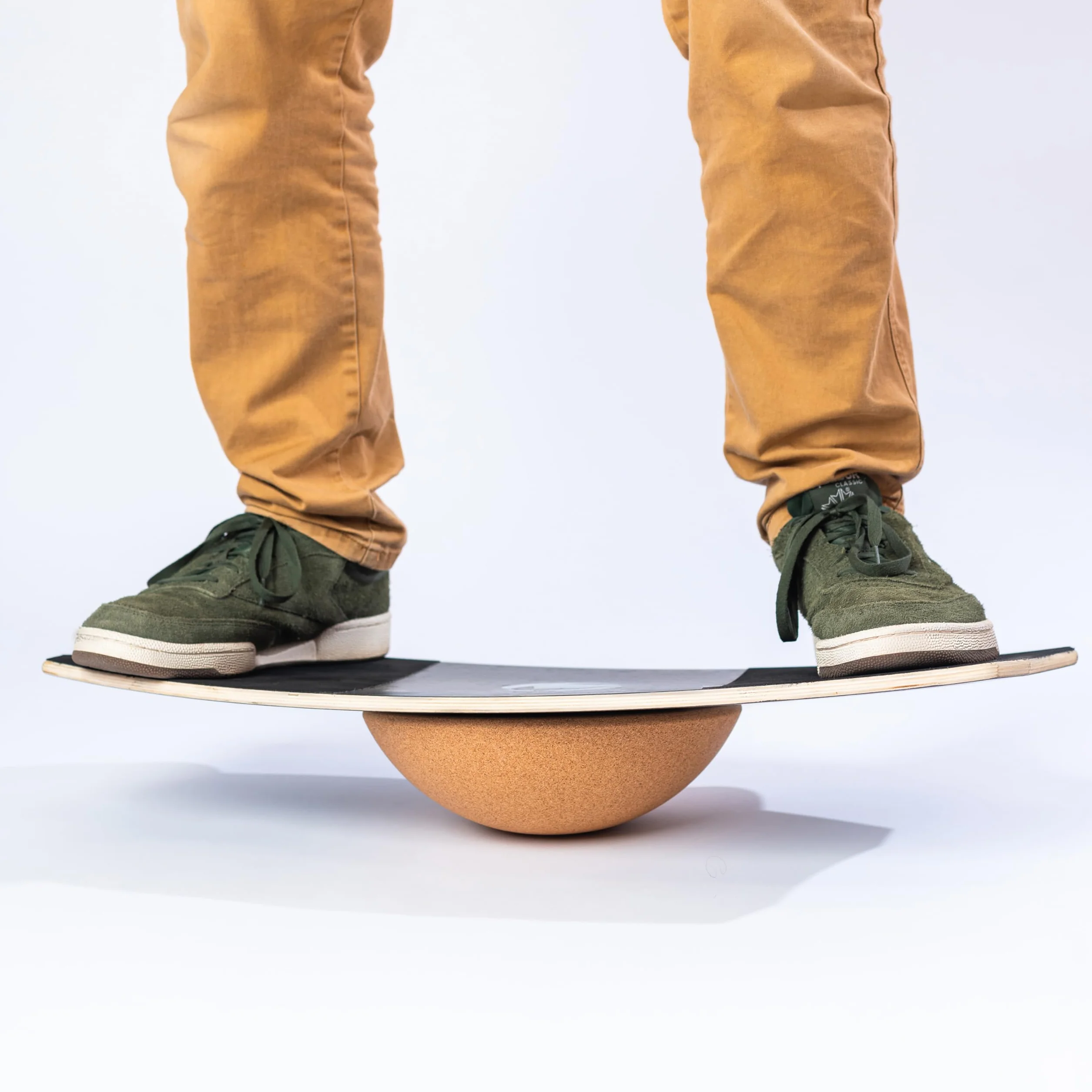 Premium Kork-Halbkugel aus Portugal – Nachhaltiger Balance-Trainer für Fitness, Yoga & Reha – Ideales Zubehör für Balance Boards (Indoor & Outdoor)