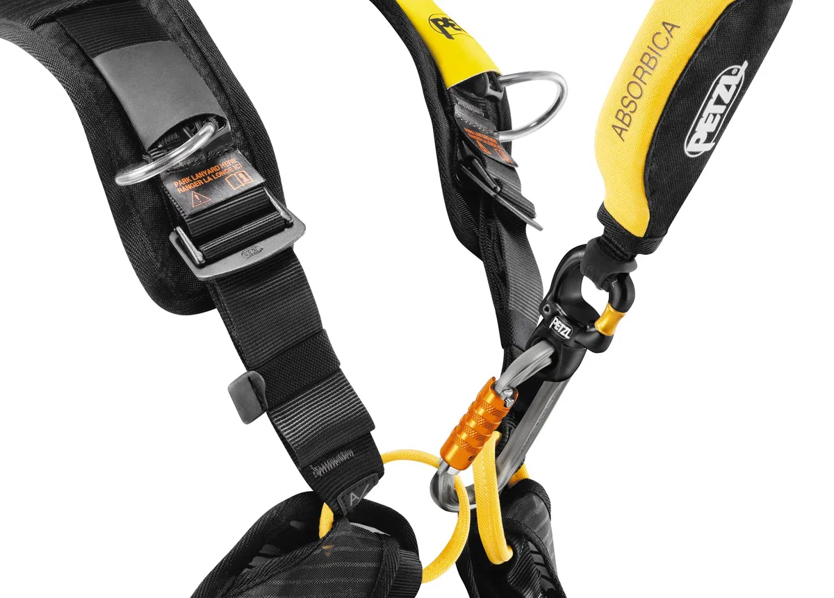 PETZL Mikroschwenkbarer Anschluss.