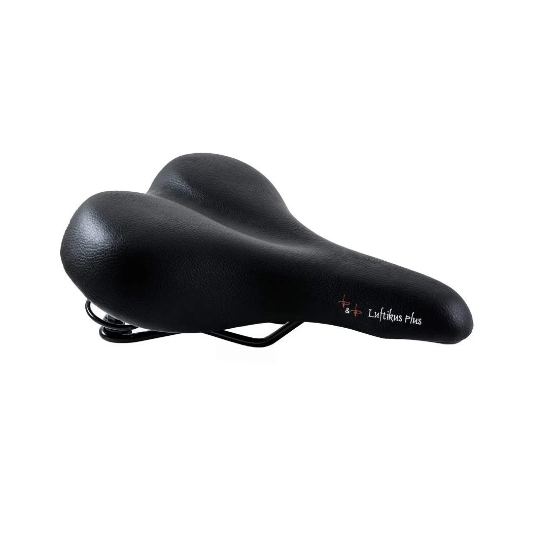 P&P pro Cycling P&P Bequemsattel 'Luftikus Plus 608P', Uni, 280 x 210 mm, 720 g, schwarz