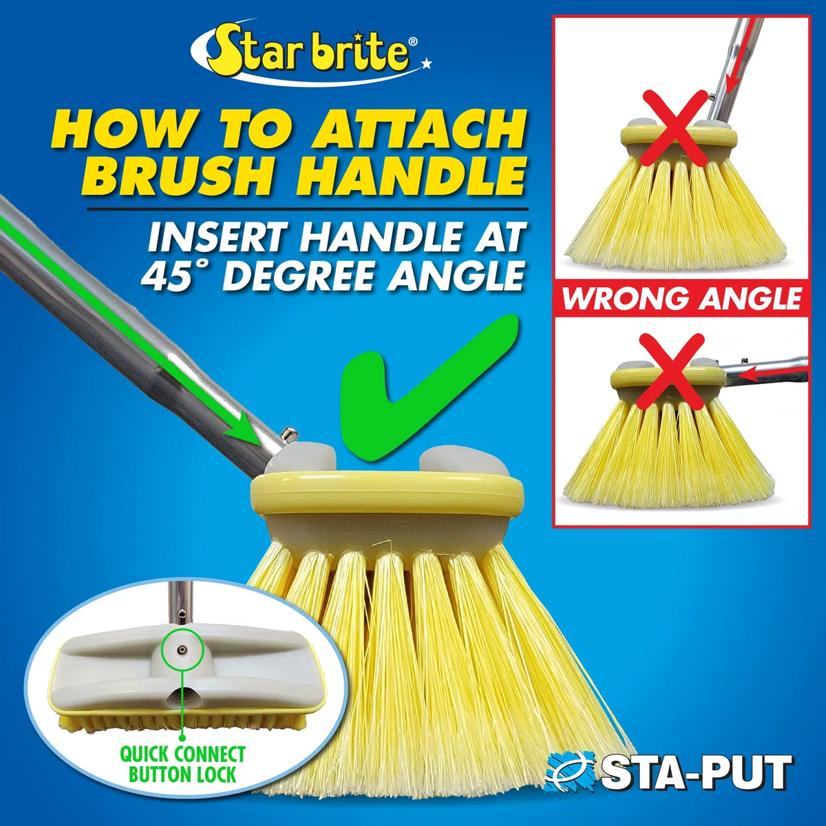 Star Brite Bürste groß