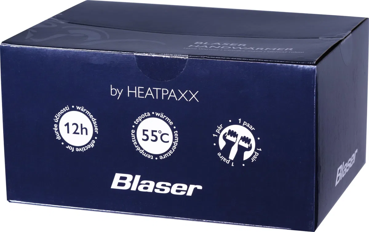 Blaser – Handwärmer | Wärmekissen für Jagd & Outdoor | bis 55 °C Wärme für 12 h | Einweg | 40er-Pack | Größe 5 × 9 cm
