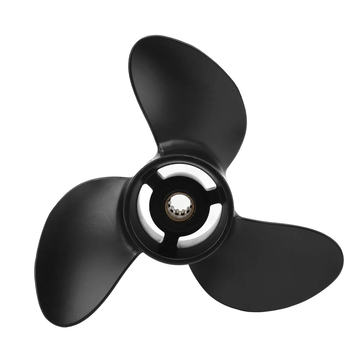 Marine Außenbordpropeller 3 Blätter 7,8 x 8 Zoll 12 Zähne RH Rotation Ersatz für TOHATSU 4-6 PS MFS4 4-Takt-Motor