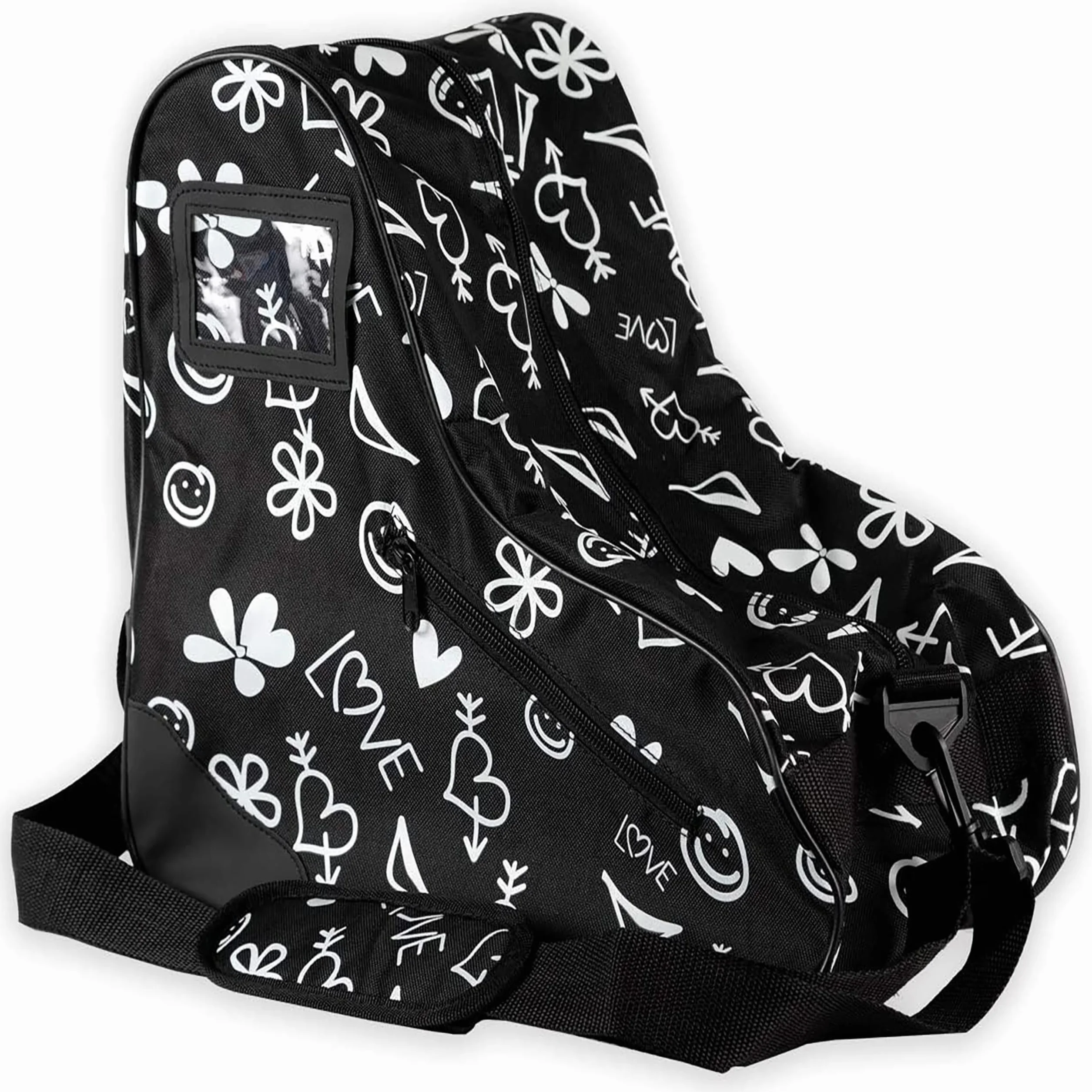 Epic Skates Limited Edition Luv Skate Bag, Black, Large