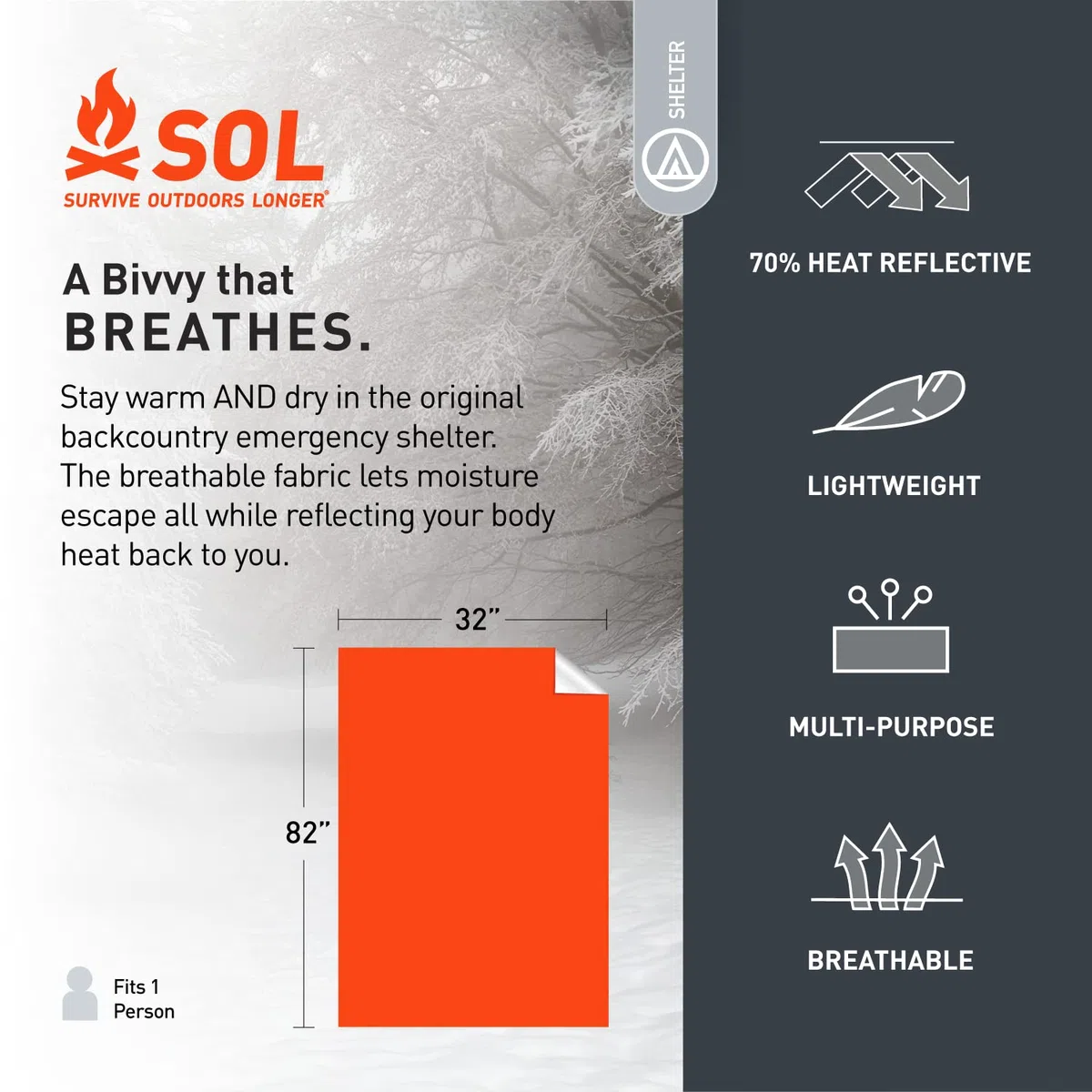 Adventure Medical Kits SOL Escape Lite Bivvy