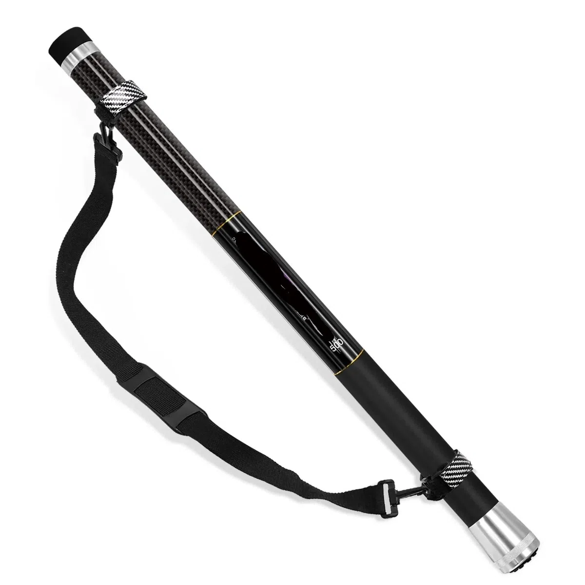 Teleskopische Kescherstange 5/6 m Teleskop Angeln Kescher Carbon Fiber Rod Tragbare Griff Angelgerät Ausrüstung Zubehör für Karpfen