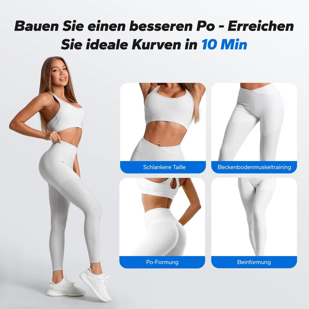 MERACH Kniebeugen Maschine, Deep Squat Machine mit 3 Stufen Widerstand & MAX 136 KG, Sicher & Einfach zu Bedienen, Kniebeugen Trainer für Fitness, Straffung, Rehabilitation, Krafttraining