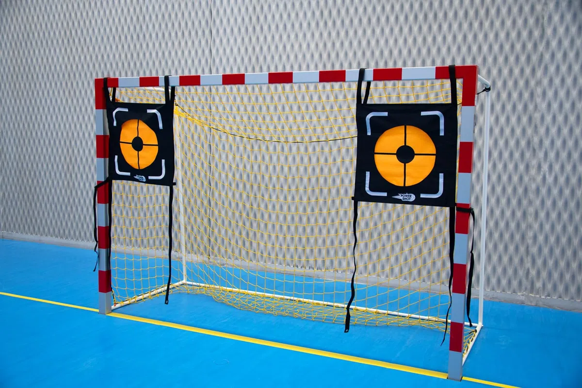 Handball Zielscheibe - 2er Set - verstellbar - Ideal, um die Genauigkeit der Schüsse zu verbessern !