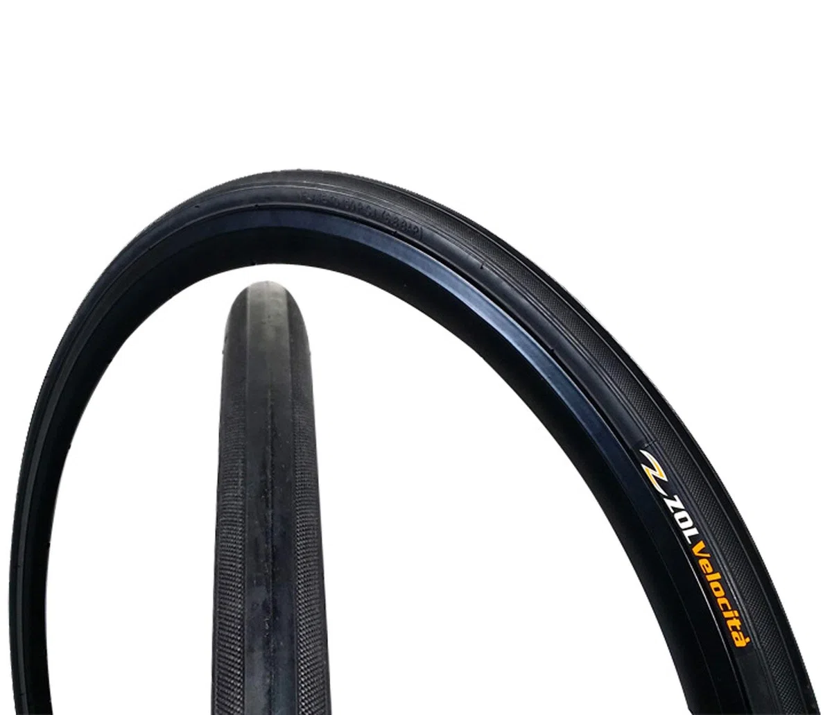 Zol Bundle 2 PACK Z1233 Road Reifen und Schlauch 700 x 23 C, Presta/Französisch 80 mm Ventil