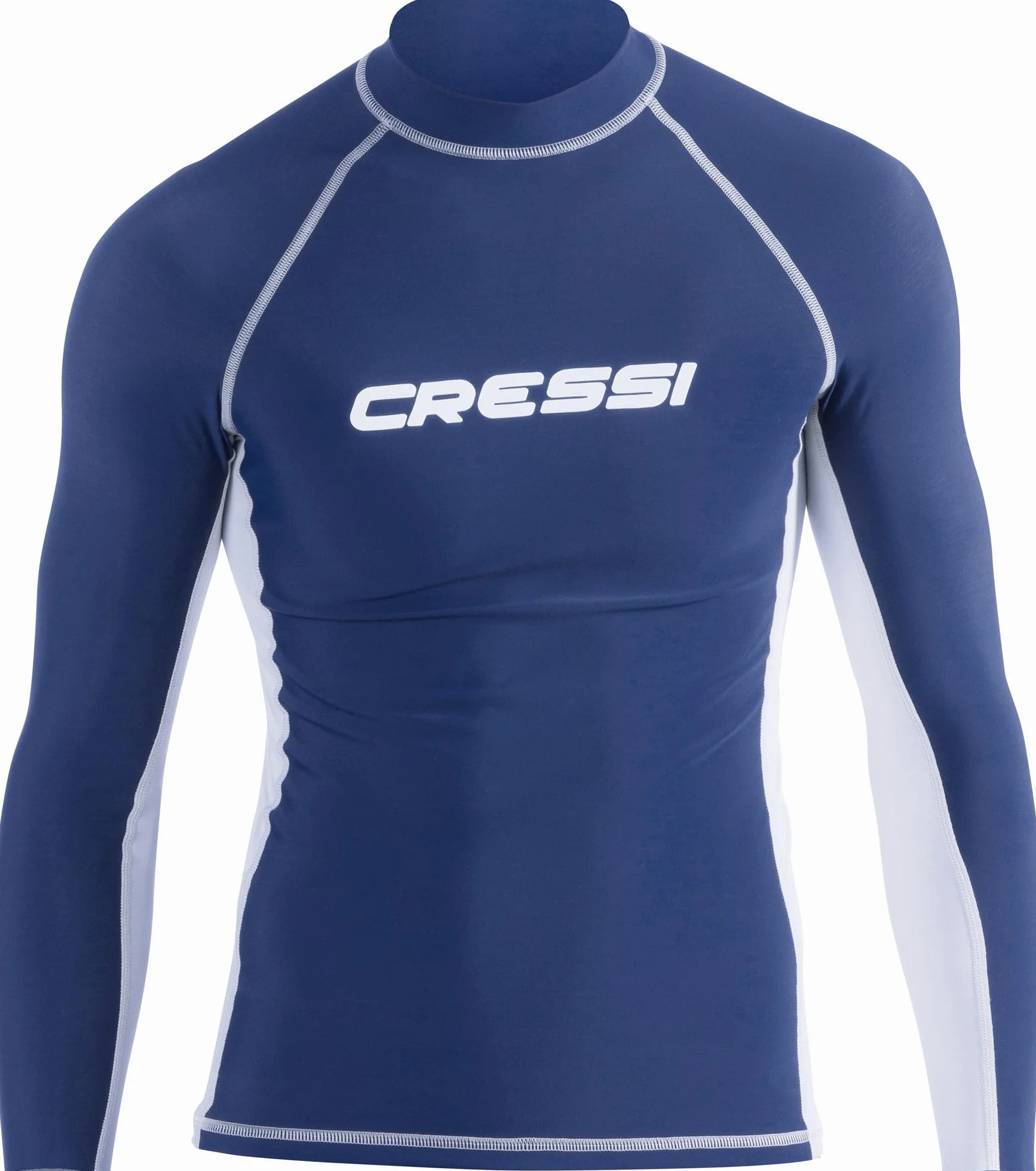 CRESSI Herren Cressi Rash Guard Lange Ärmel aus elastischem Stoff für Erwachsener UV-Schutz (UPF) 50+ (1er Pack)