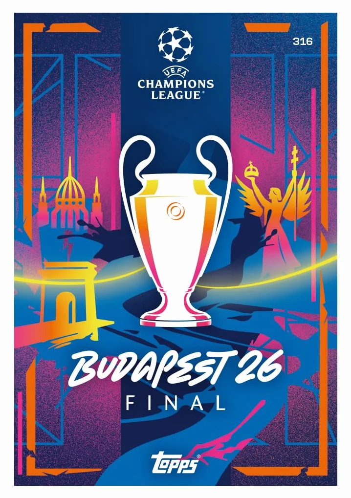 Topps UCC Match Attax Extra 2026 - Mega Tin - Pyskicks - enthält 48 Karten, darunter 3 Pyskicks-LE-Karten.