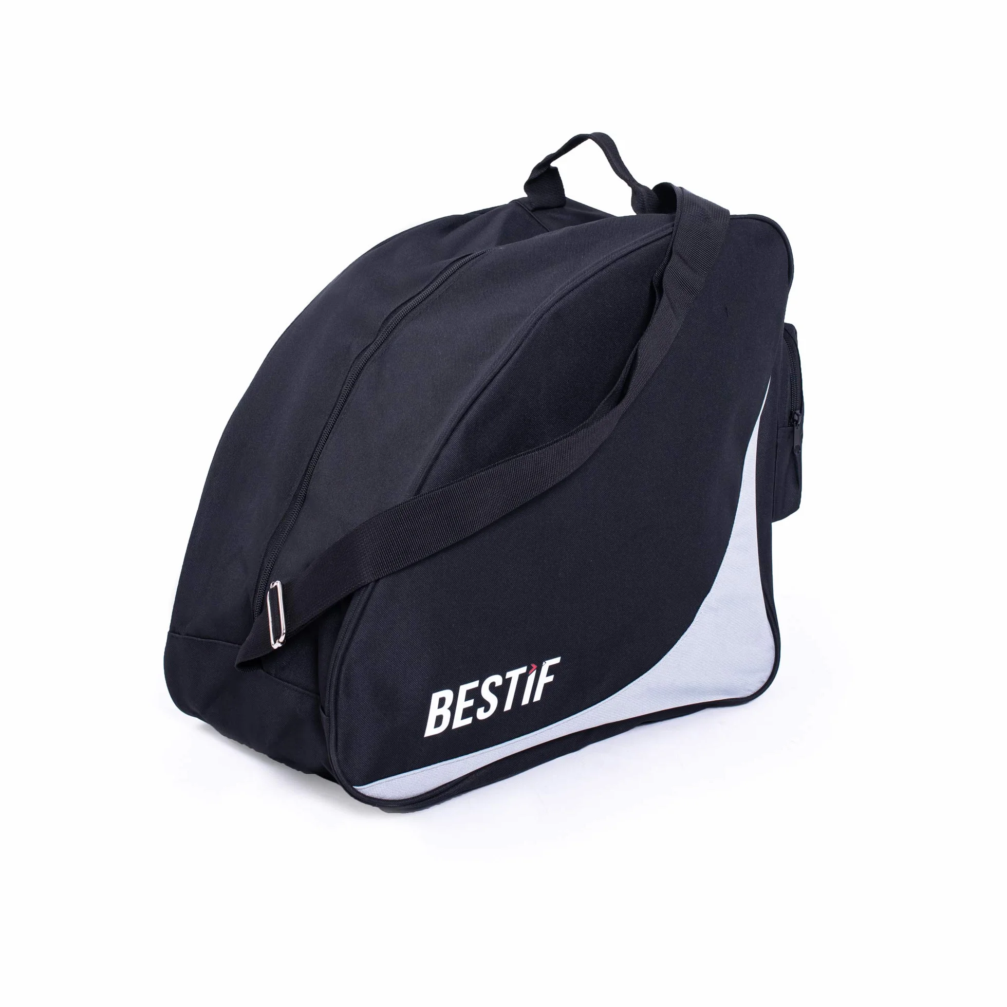 Skitasche + Skischuhtasche Set für Ski bis 175 cm | wasserdicht Skibag Stiefeltasche für Skischuhe | Skisack Schwarz | Skicase mit Tragegurt | reißfeste Tasche
