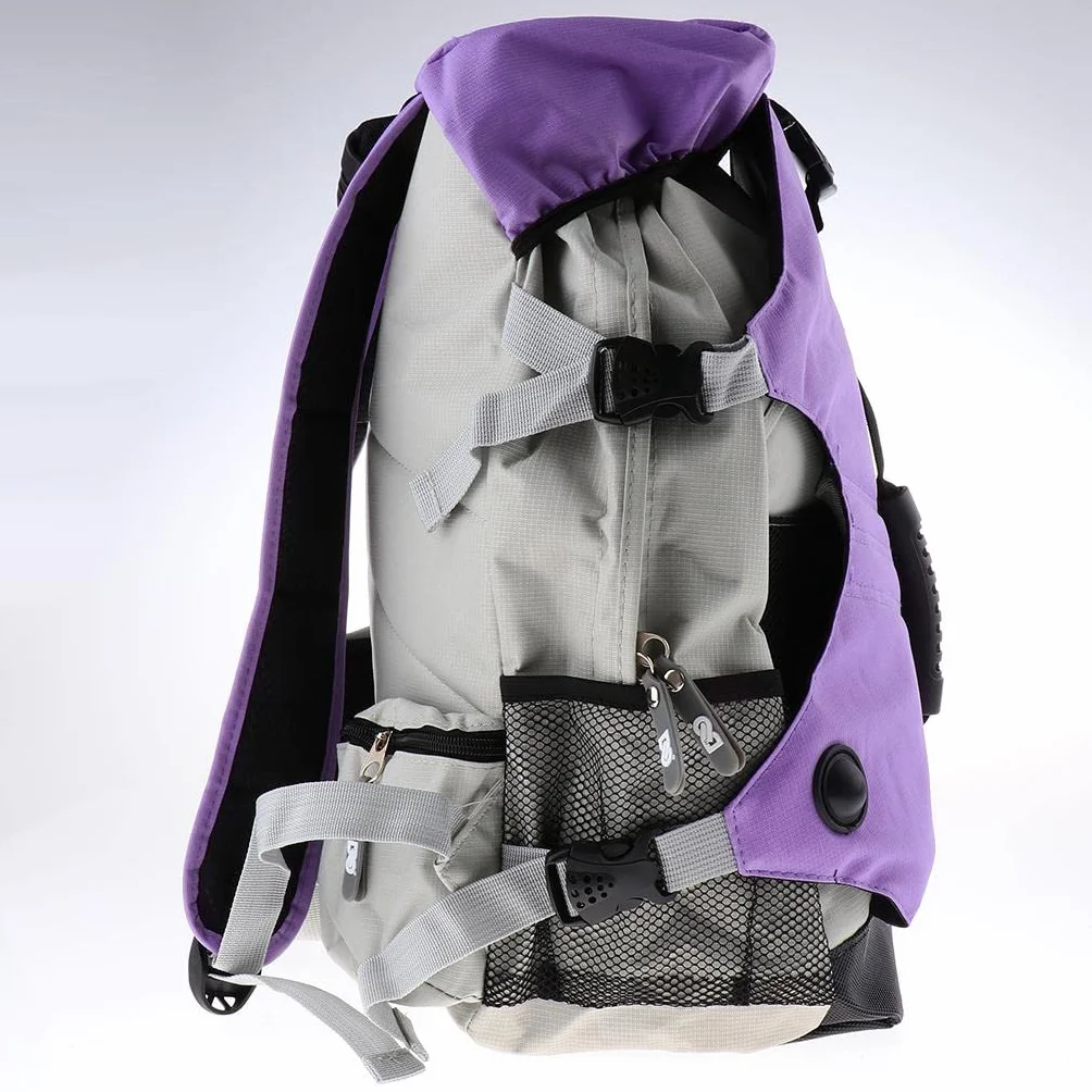 harayaa Vielseitiger Rucksack für Inline Skates und Rollschuhe, Bequeme Aufbewahrungslösung
