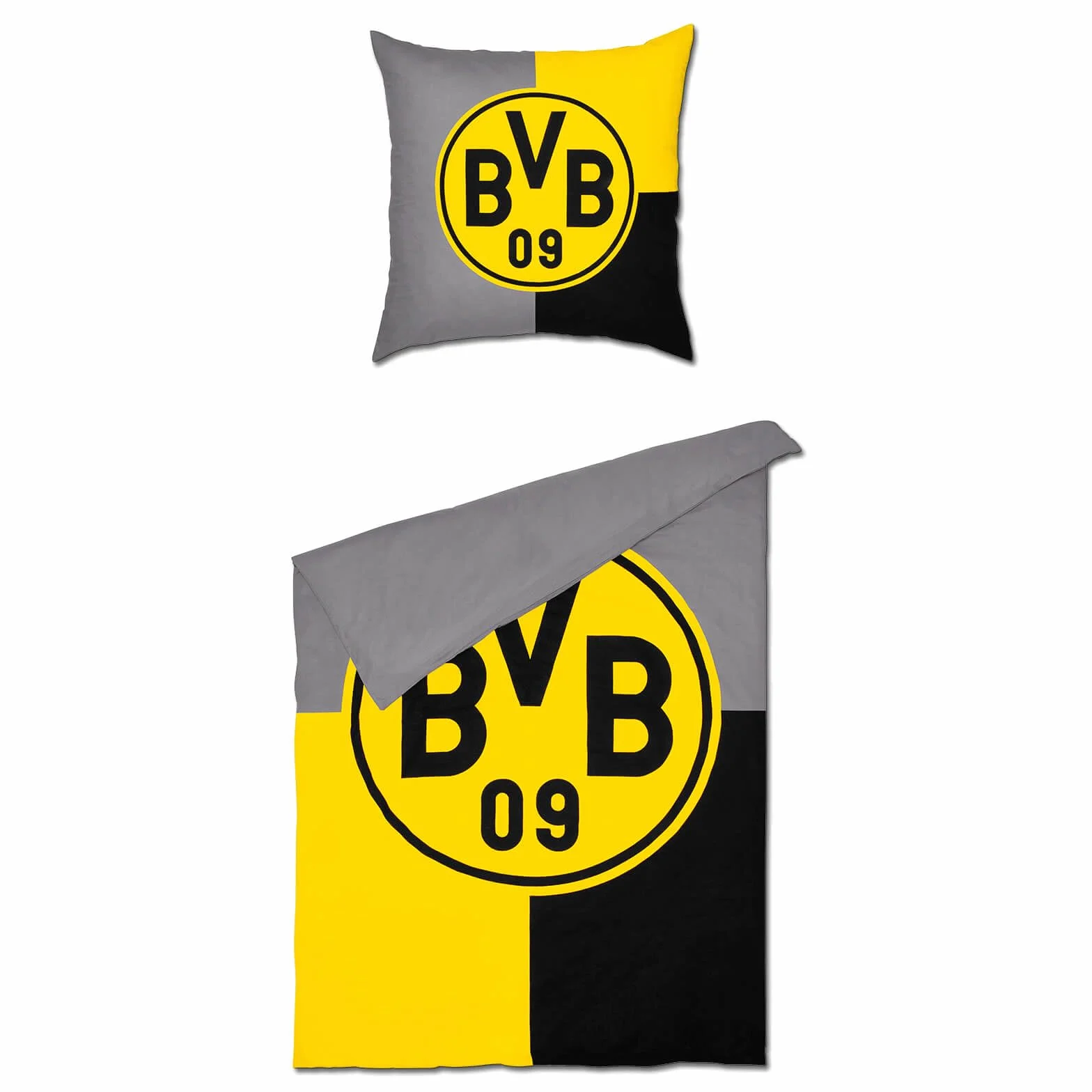 Borussia Dortmund BVB Wendebettwäsche schw./gelb