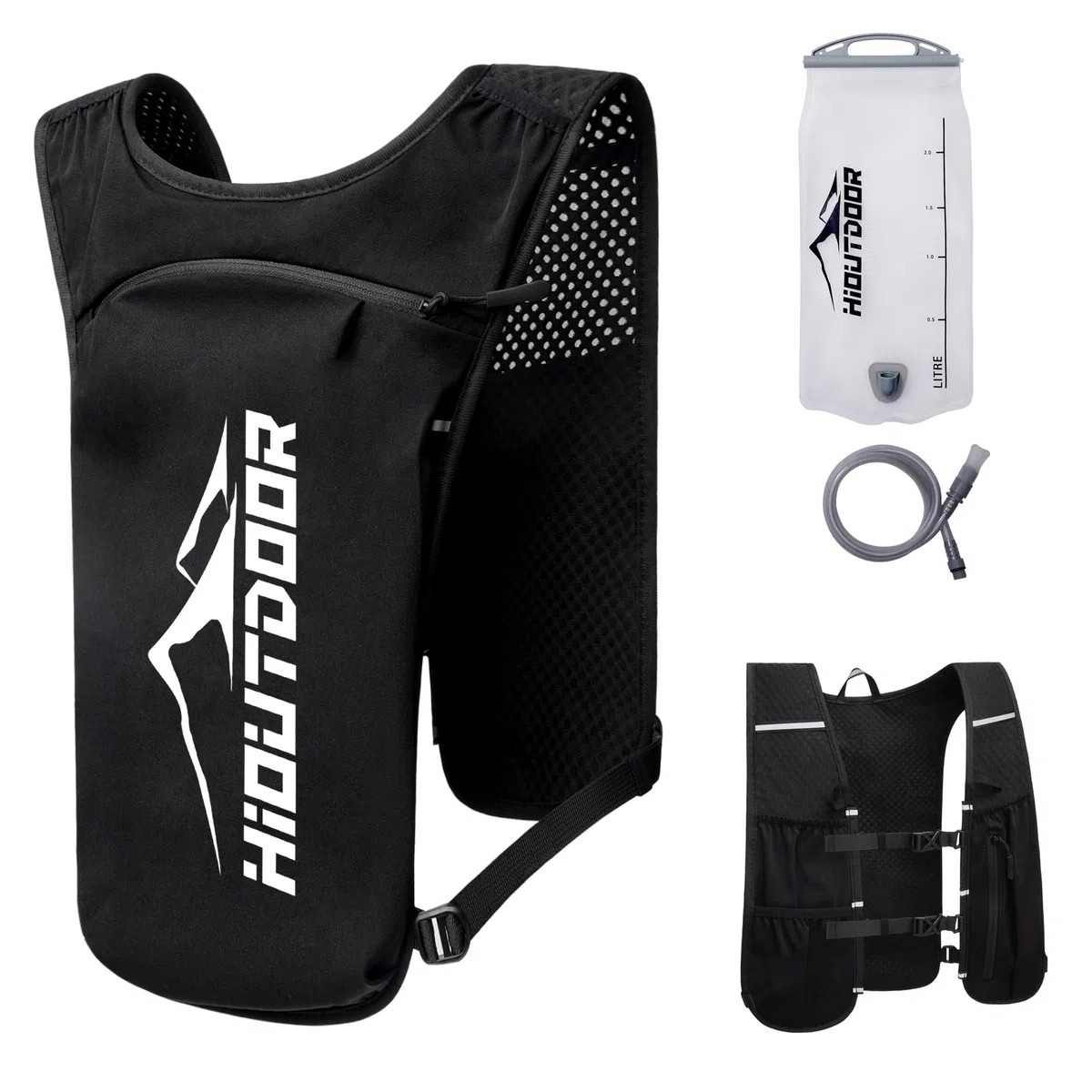 Hioutdoor Laufweste für Damen und Herren, 1500 ml