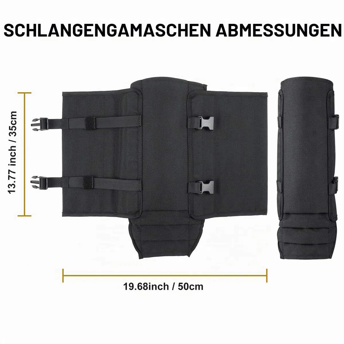 Lucky Clover, Schlangen-Gamaschen, wasserdichter Schlangenschutz für die Unterschenkel, bissfeste Gamaschen für Männer und Frauen